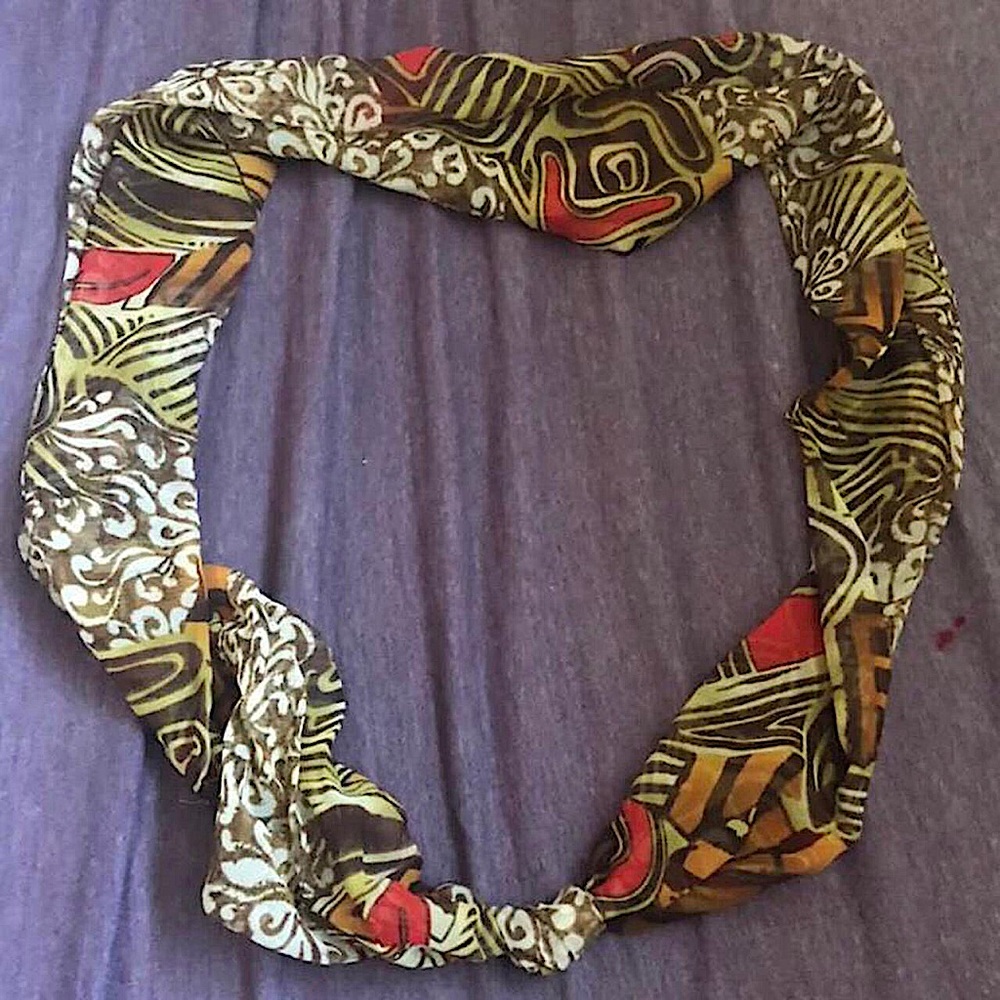 psychedelic scarf